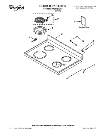 Diagram for RF350BXGW1