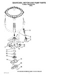 Diagram for 04 - Gearcase, Motor And Pump Parts