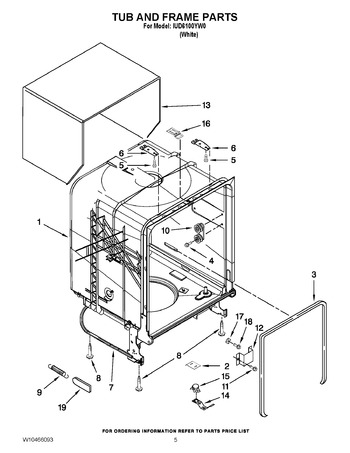 Diagram for IUD6100YW0