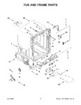 Diagram for 04 - Tub And Frame Parts