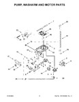 Diagram for 05 - Pump, Washarm And Motor Parts