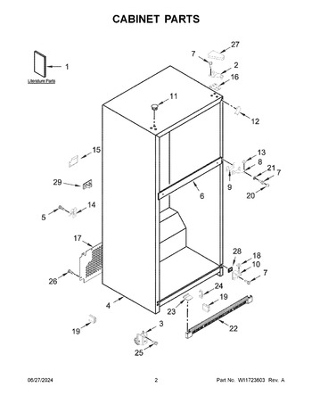 Diagram for WRT311FZDZ05