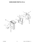 Diagram for 09 - Oven Door Parts (18 In)