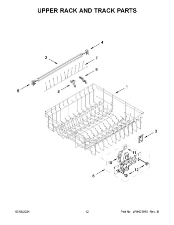 Diagram for WDT750SAKB2