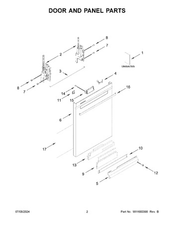 Diagram for WDTA50SAKZ2