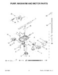 Diagram for 05 - Pump, Washarm And Motor Parts