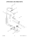 Diagram for 06 - Upper Wash And Rinse Parts