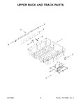 Diagram for 07 - Upper Rack And Track Parts