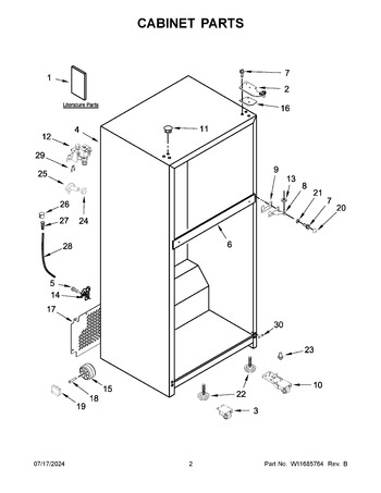 Diagram for WRT519SZDG08