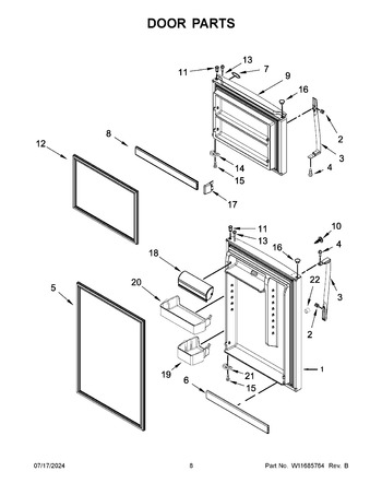 Diagram for WRT519SZDG08