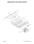 Diagram for 07 - Upper Rack And Track Parts