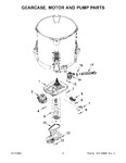 Diagram for 05 - Gearcase, Motor And Pump Parts