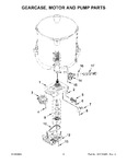 Diagram for 05 - Gearcase, Motor And Pump Parts