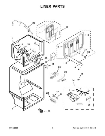 Diagram for WRT138FFDB01