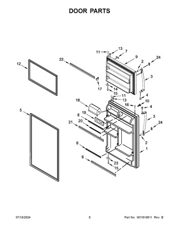 Diagram for WRT138FFDB01