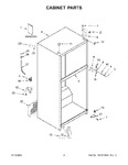 Diagram for 02 - Cabinet Parts