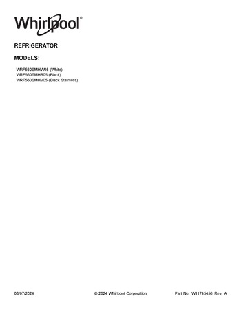 Diagram for WRF560SMHB05