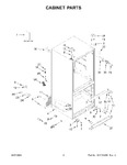 Diagram for 02 - Cabinet Parts