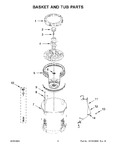 Diagram for 04 - Basket And Tub Parts