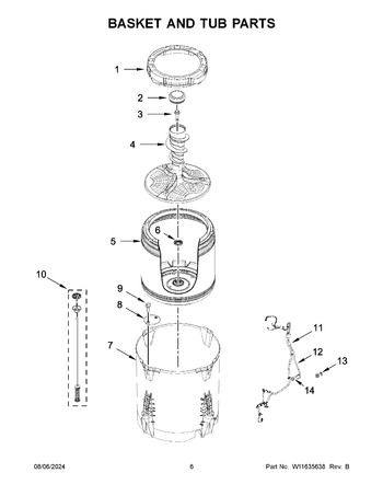 Diagram for MVW6230RHW3