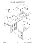 Diagram for 02 - Top And Cabinet Parts