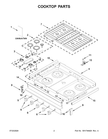 Diagram for WFGS5030RB0