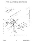 Diagram for 05 - Pump, Washarm And Motor Parts