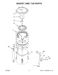 Diagram for 04 - Basket And Tub Parts