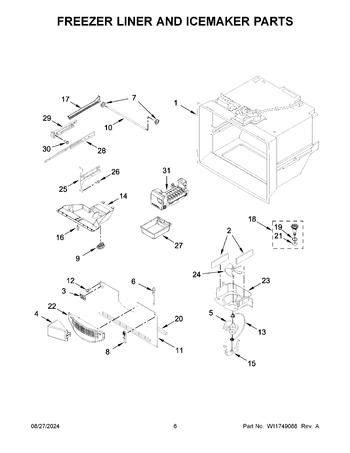 Diagram for WRFF3236RW00