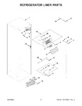 Diagram for 04 - Refrigerator Liner Parts