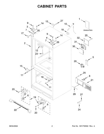 Diagram for WRFF3236RB00