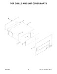 Diagram for 12 - Top Grille And Unit Cover Parts