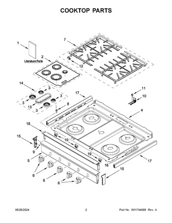 Diagram for MFGS4030RW0