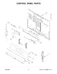 Diagram for 03 - Control Panel Parts