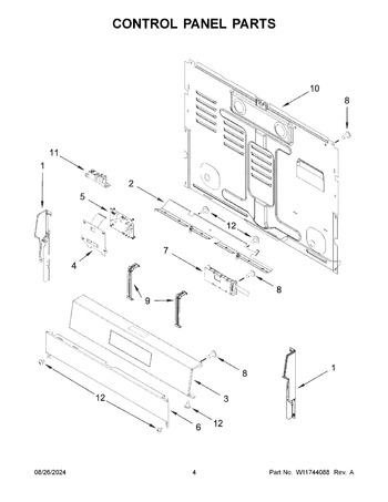 Diagram for MFGS4030RW0