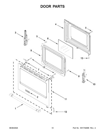 Diagram for MFGS4030RW0