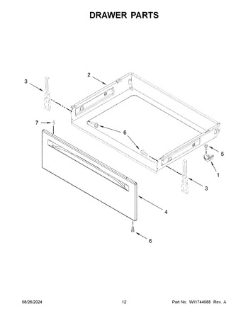 Diagram for MFGS4030RW0