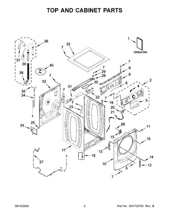 Diagram for MFW7020RW0