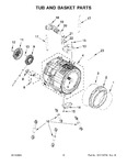 Diagram for 06 - Tub And Basket Parts