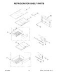 Diagram for 07 - Refrigerator Shelf Parts