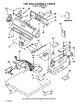 Diagram for 01 - Top And Console Parts