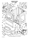 Diagram for 02 - Cabinet Parts