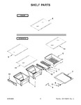 Diagram for 04 - Shelf Parts