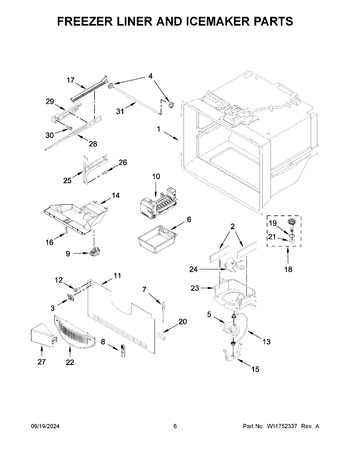 Diagram for WRFF3036RW00