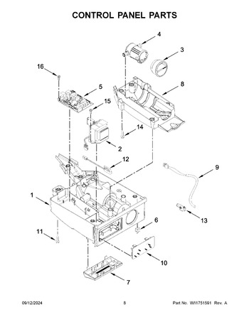 Diagram for WUI75X15HW02