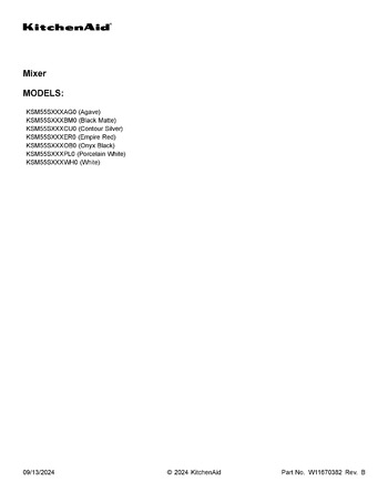 Diagram for KSM55SXXXAG0