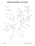 Diagram for 04 - Base And Pedestal Unit Parts