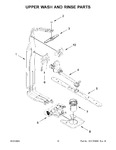 Diagram for 06 - Upper Wash And Rinse Parts