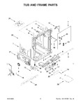 Diagram for 04 - Tub And Frame Parts