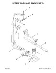 Diagram for 06 - Upper Wash And Rinse Parts